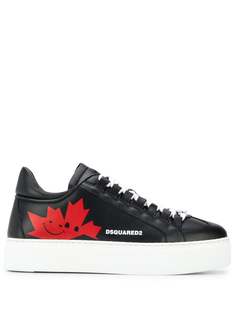 Dsquared2 кроссовки с принтом