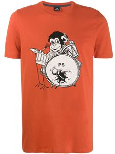 PS Paul Smith футболка Drumming Monkey