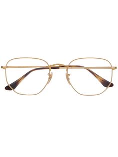 Ray-Ban очки в массивной квадратной оправе