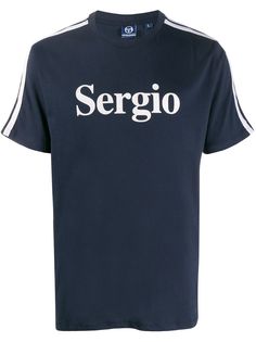 Sergio Tacchini футболка с логотипом