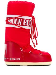 Moon Boot зимние сапоги с логотипом