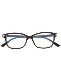 Cartier Panthère rectangular frame glasses