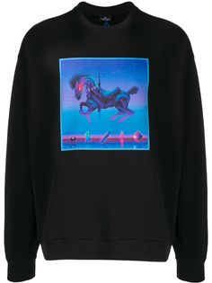 Marcelo Burlon County Of Milan horse square sweatshirt