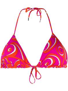 Emilio Pucci лиф бикини с принтом