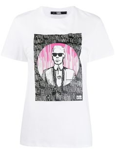 Karl Lagerfeld футболка из коллаборации с Endless