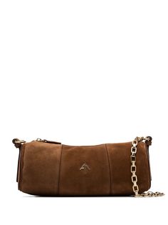Manu Atelier цилиндрическая сумка на плечо с ремнем-цепочкой