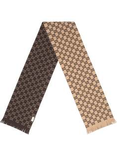 Gucci шарф с монограммой