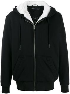 Moose Knuckles Bad Ass Bunny sherpa lined hoodie