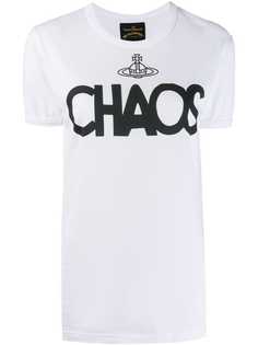 Vivienne Westwood Anglomania футболка Chaos с логотипом