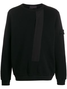 Stone Island tape detail sweatshirt