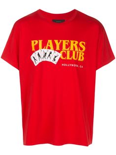 Amiri футболка Players Club