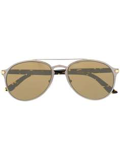 Cartier aviator frame sunglasses