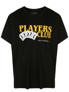 Amiri футболка Players Club