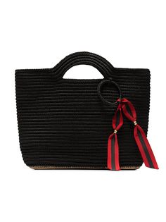 Sensi Studio сумка-корзина с декоративной лентой