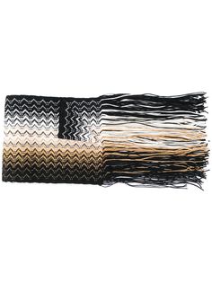 M Missoni intarsia knit scarf