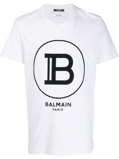 Balmain logo print T-shirt