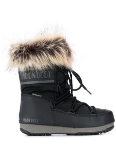 Moon Boot faux-fur trim moon boots