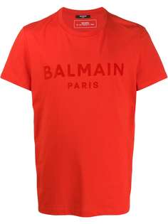 Balmain logo print T-shirt
