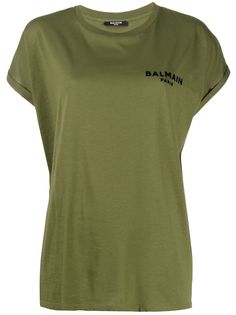 Balmain logo print T-shirt