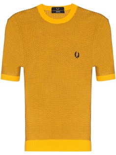 Fred Perry crew knit T-shirt