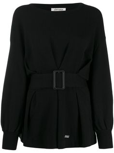 Jovonna Tino relaxed-fit belted jumper