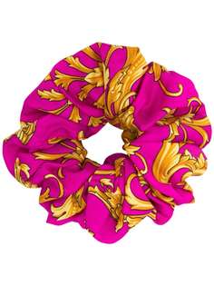 Versace baroque print hair scrunchie