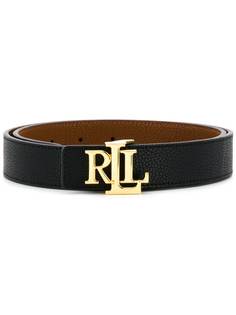 Ralph Lauren logo plaque belt