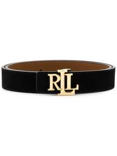 Ralph Lauren logo plaque belt