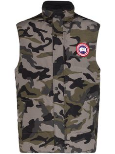 Canada Goose жилет Garson с камуфляжным принтом