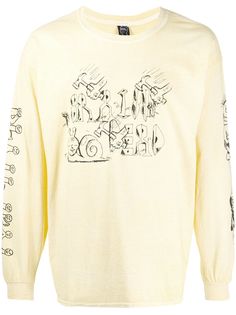 Brain Dead топ с длинными рукавами и логотипом