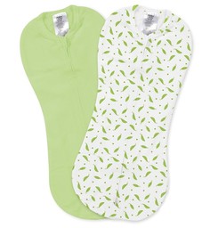 Конверт на молнии Swaddlepod, размер S "PeaPods" 2 шт Summer Infant