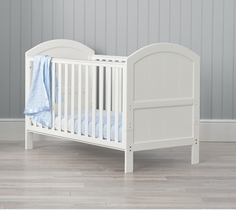 Кроватка Mothercare Marlow 140×70 см, цвет: белый
