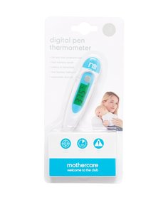 Цифровой термометр-ручка Mothercare, цвет: бело-синий