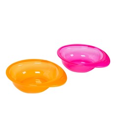 Миски Mothercare, 2 шт., розовый, оранжевый