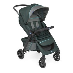 Прогулочная коляска Chicco Kwik.One Wood, цвет: тёмно-зелёный