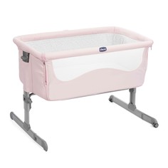 Кроватка детская Chicco Next2Me 0м+, цвет: светло-розовый