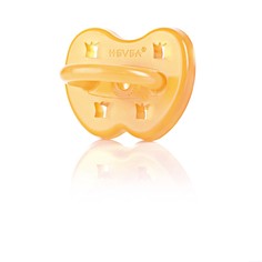 Соска-пустышка Hevea Crown круглая, 3+ мес.