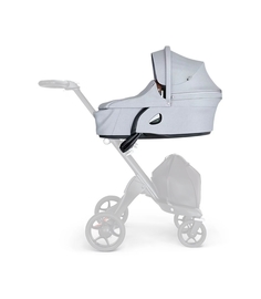 Люлька Stokke Xplory V6 Grey Melange, серый меланж