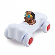 Машинка-косточка с гонщиком-щенком Vikingtoys