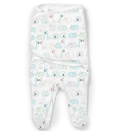 Конверт для пеленания SwaddleMe Footsie "Джунгли", S Summer Infant