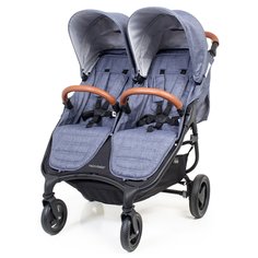 Коляска для двойни Valco baby Snap Duo Trend Denim, индиго
