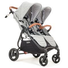 Коляска для двойни Valco baby Snap Duo Trend Grey Marle, серый