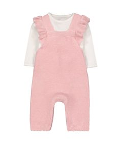 Комбинезон вязаный и боди в комплекте Mothercare