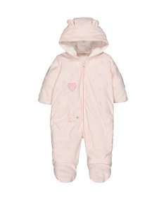 Комбинезон утепленный, на трикотажной подкладке, розовый Mothercare