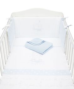 Комплект для детской кроватки "С первых дней", голубой Mothercare