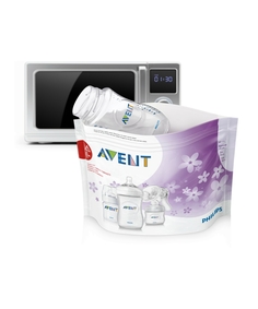Пакеты для стерилизации в микроволновой печи Philips Avent, 5 шт.