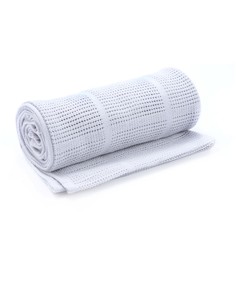 Одеяло ажурное Mothercare хлопковое, 70х90 см, серый