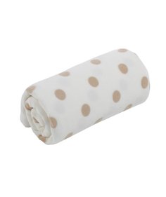 Плед флисовый Mothercare, 120x155 см, кремовый