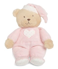 Мягкая игрушка "Сонный медвежонок", цвет розовый Mothercare
