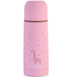 Детский термос для жидкостей Miniland Silky Thermos, розовый